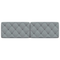 Cuscino Testiera Grigio Chiaro 180 cm in Tessuto 4019233