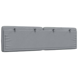 Cuscino Testiera Grigio Chiaro 180 cm in Tessuto 4019233