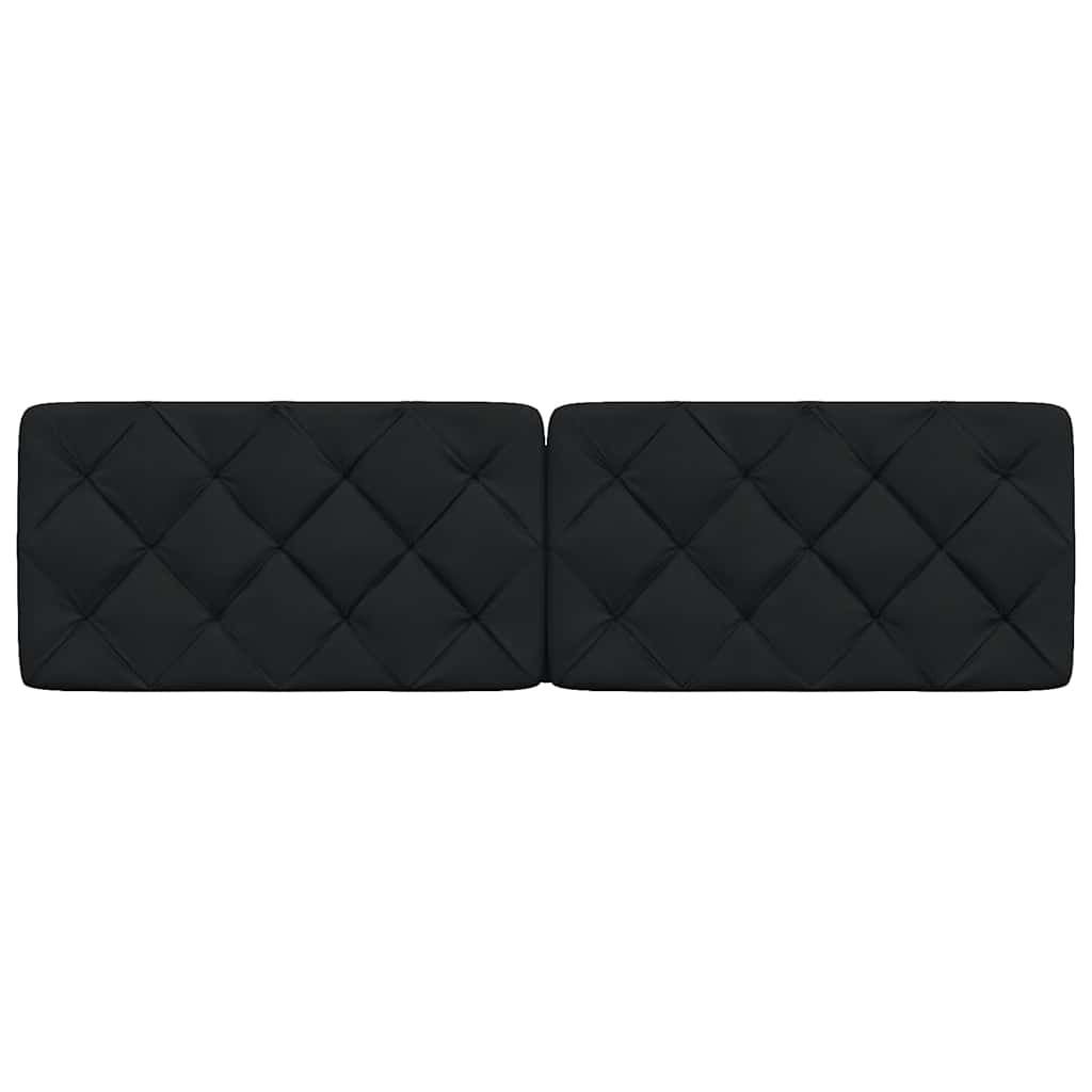 Cuscino Testiera Nero 180 cm in Tessuto 4019235