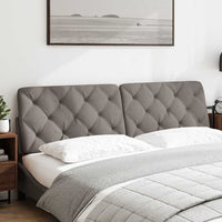 Cuscino Testiera-Cuscino per Testiera Tortora 180 cm in Tessuto