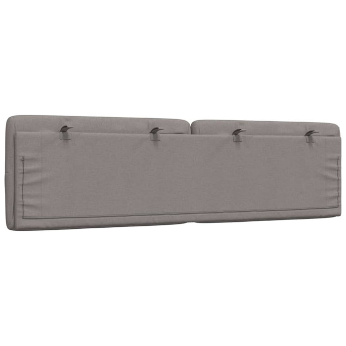 Cuscino Testiera-Cuscino per Testiera Tortora 180 cm in Tessuto