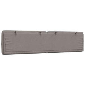 Cuscino Testiera-Cuscino per Testiera Tortora 200 cm in Tessuto