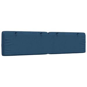 Cuscino Testiera-Cuscino per Testiera Blu 200 cm in Tessuto