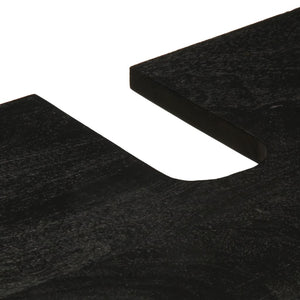 vidaXL Set Mobili da Bagno 2 pz Nero in Legno Multistrato