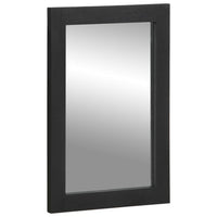 vidaXL Set Mobili da Bagno 3 pz Nero in Legno Multistrato