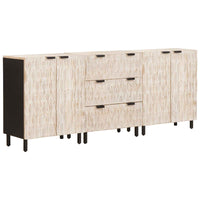 Credenza Finitura Bianco Lavato Legno di mango massello 3310029