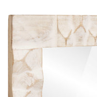 Set da Bagno Finitura Bianco Lavato Legno di mango massello 3310030