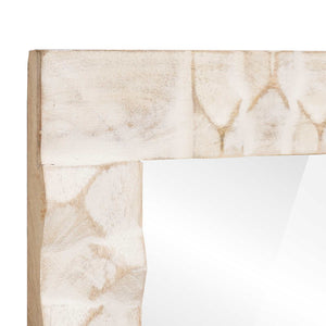 Set da Bagno Finitura Bianco Lavato Legno di mango massello 3310030