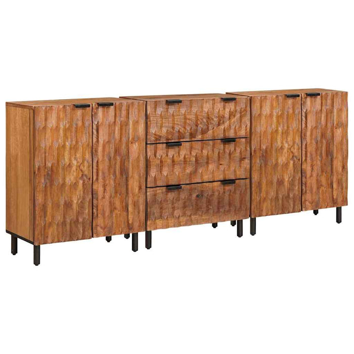 Credenza Finitura Marrone Acacia Legno di mango massello 3310035