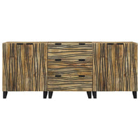 Set di mobili per il bagno 3 pcs Marrone 180 x 33 x 75 cm 3310041