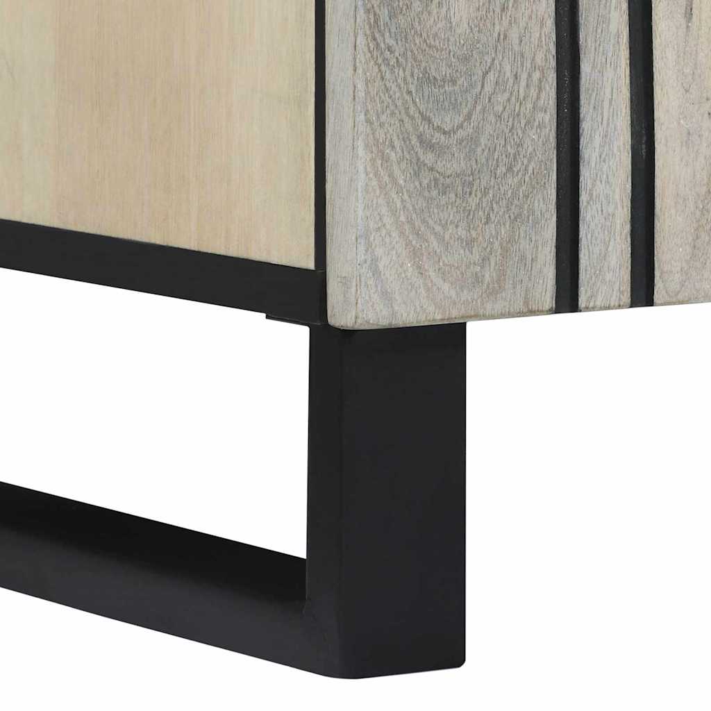 vidaXL Set di mobili per il bagno 2 pcs Bianco 62 x 33 x 58 cm