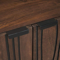 Set di mobili per il bagno 3 pcs Marrone 180 x 33 x 75 cm 3310053