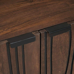 Set di mobili per il bagno 3 pcs Marrone 180 x 33 x 75 cm 3310053