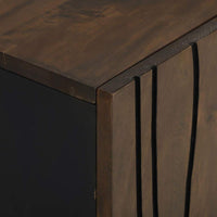 Set di mobili per il bagno 2 pcs Noce Marrone 62 x 33 x 58 cm 3310054