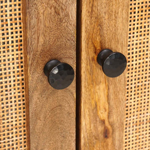 Set da Bagno con archiviazione Naturale Legno di mango massello 3310060