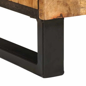 Set da Bagno con archiviazione Naturale Legno di mango massello 3310060