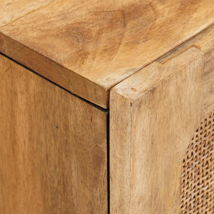 Set da Bagno con cassetto Naturale Legno di mango massello 3310061