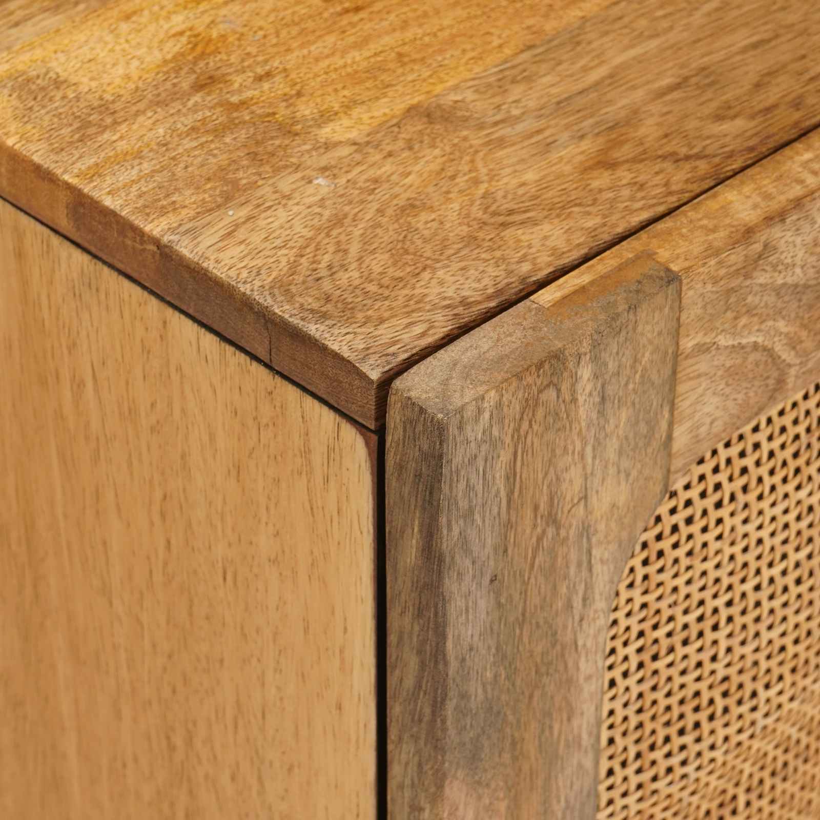 Set da Bagno con cassetto Naturale Legno di mango massello 3310063