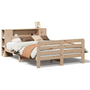 vidaXL Letto senza Materasso 135x190 cm in Legno Massello di Pino