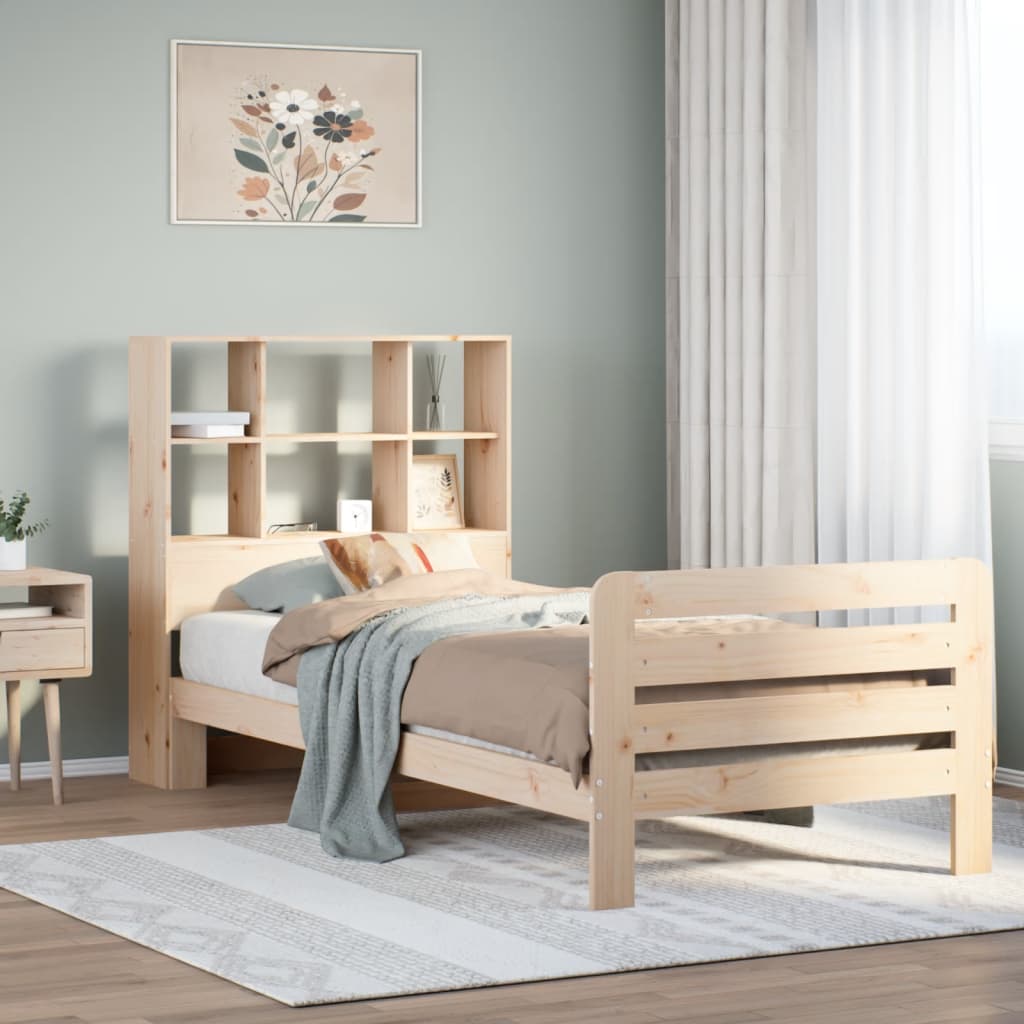 vidaXL Letto senza Materasso 90x190 cm in Legno Massello di Pino