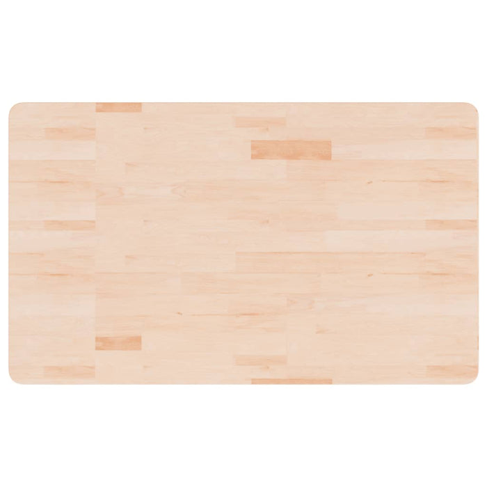 Banco Lavoro 100x60x81,5 cm Legno Massello Rovere Rettangolare
