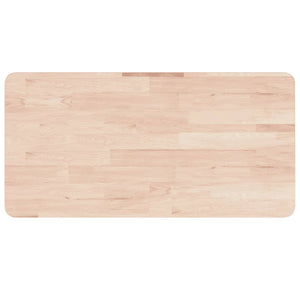 Banco Lavoro 100x60x83 cm Legno Massello Rovere Rettangolare