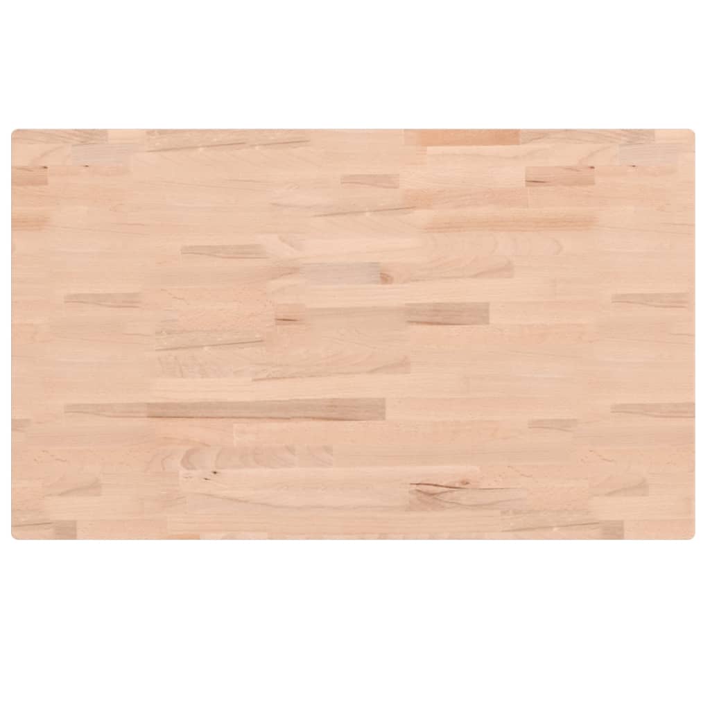 Banco Lavoro 100x60x83 cm Legno Massello Faggio Rettangolare 3309661