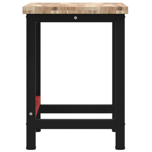 Banco da Lavoro 100x60x83 cm Legno Massello Acacia Rettangolare