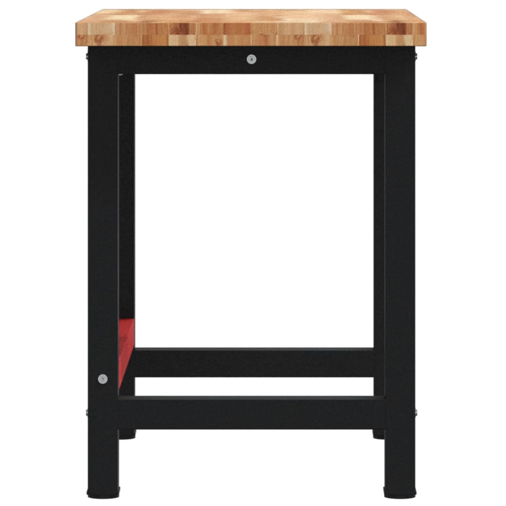 vidaXL Banco da Lavoro 100x60x83 cm Legno Massello Acacia Rettangolare
