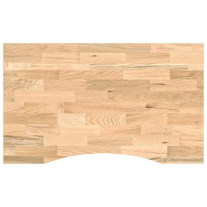 vidaXL Banco Lavoro 100x60x81,5 cm Legno Massello Rovere