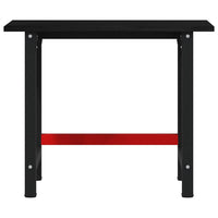 Banco Lavoro Marrone Scuro 100x60x81,5 cm Legno Massello Rovere 3309672