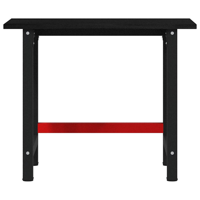 Banco Lavoro Marrone Scuro 100x60x81,5 cm Legno Massello Rovere 3309672