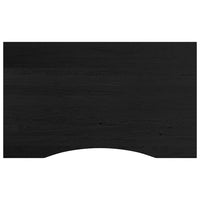 Banco Lavoro Marrone Scuro 100x60x81,5 cm Legno Massello Rovere 3309672