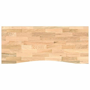vidaXL Banco Lavoro 140x60x81,5 cm Legno Massello Rovere