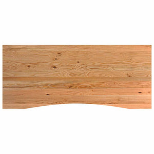 vidaXL Banco Lavoro Marrone Chiaro 140x60x81,5cm Legno Massello Rovere