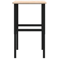 Banco da Lavoro 100x60x(71,5-98) cm Legno Rovere Rettangolare 3309678