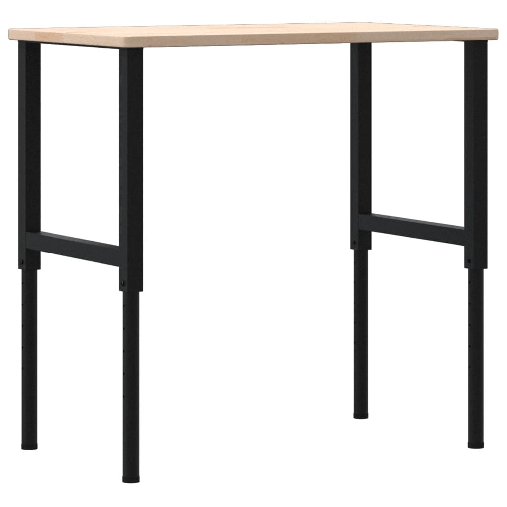 Banco da Lavoro 100x60x(71,5-98) cm Legno Rovere Rettangolare 3309678