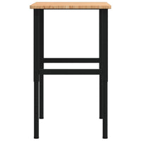 Banco Lavoro Marrone Chiaro 100x60x(71,5-98cm Legno di Rovere 3309680