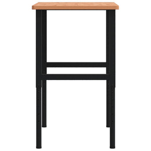 Banco da Lavoro 100x60x(71,5-98) cm Legno Faggio Rettangolare 3309684