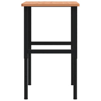 vidaXL Banco da Lavoro 100x60x(71,5-98) cm Legno Faggio Rettangolare
