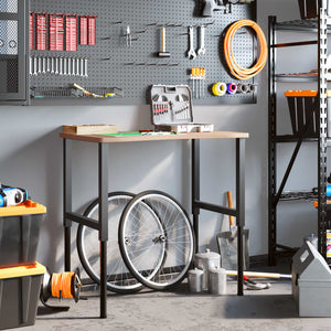 Banco da Lavoro 100x(55-60)x(71,5-98) cm Legno Massello Faggio 3309686