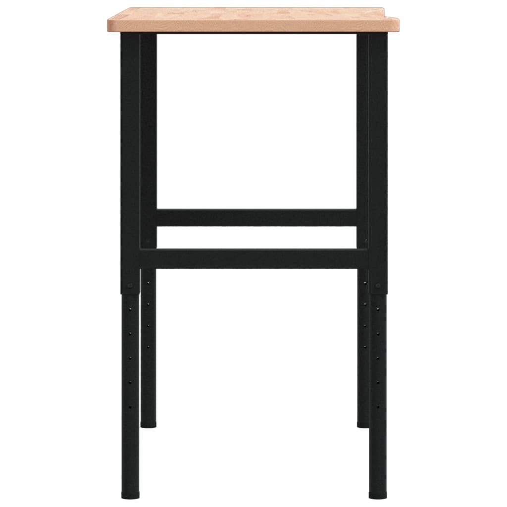 Banco da Lavoro 100x(55-60)x(71,5-98) cm Legno Massello Faggio 3309686