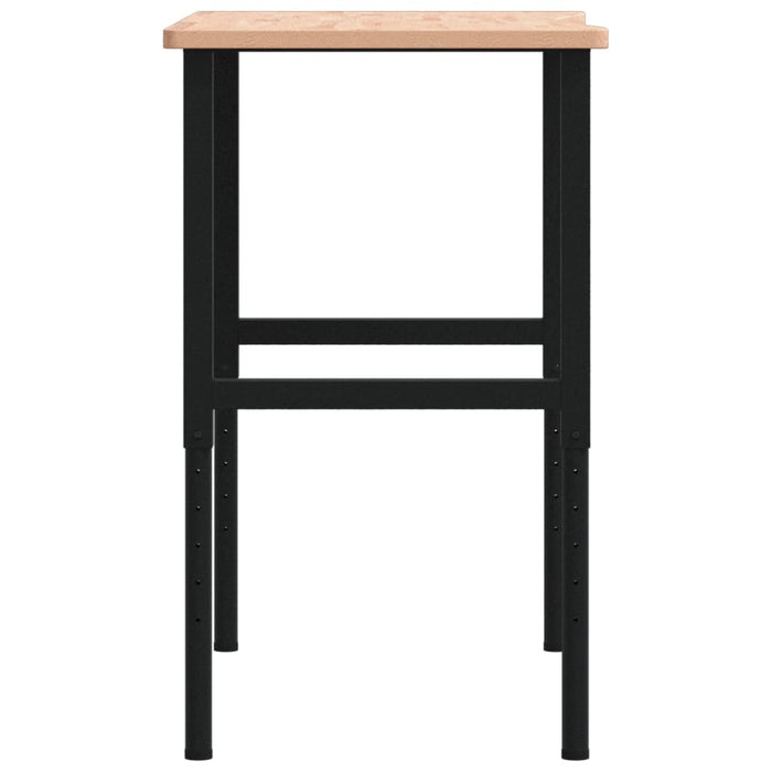 Banco da Lavoro 100x(55-60)x(71,5-98) cm Legno Massello Faggio 3309686