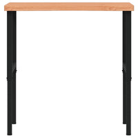 Banco Lavoro 100x(55-60)x(73-99,5) cm Legno Massello di Faggio 3309689