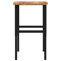 Banco Lavoro 100x60x(73-99,5) cm Legno di Acacia Rettangolare 3309693