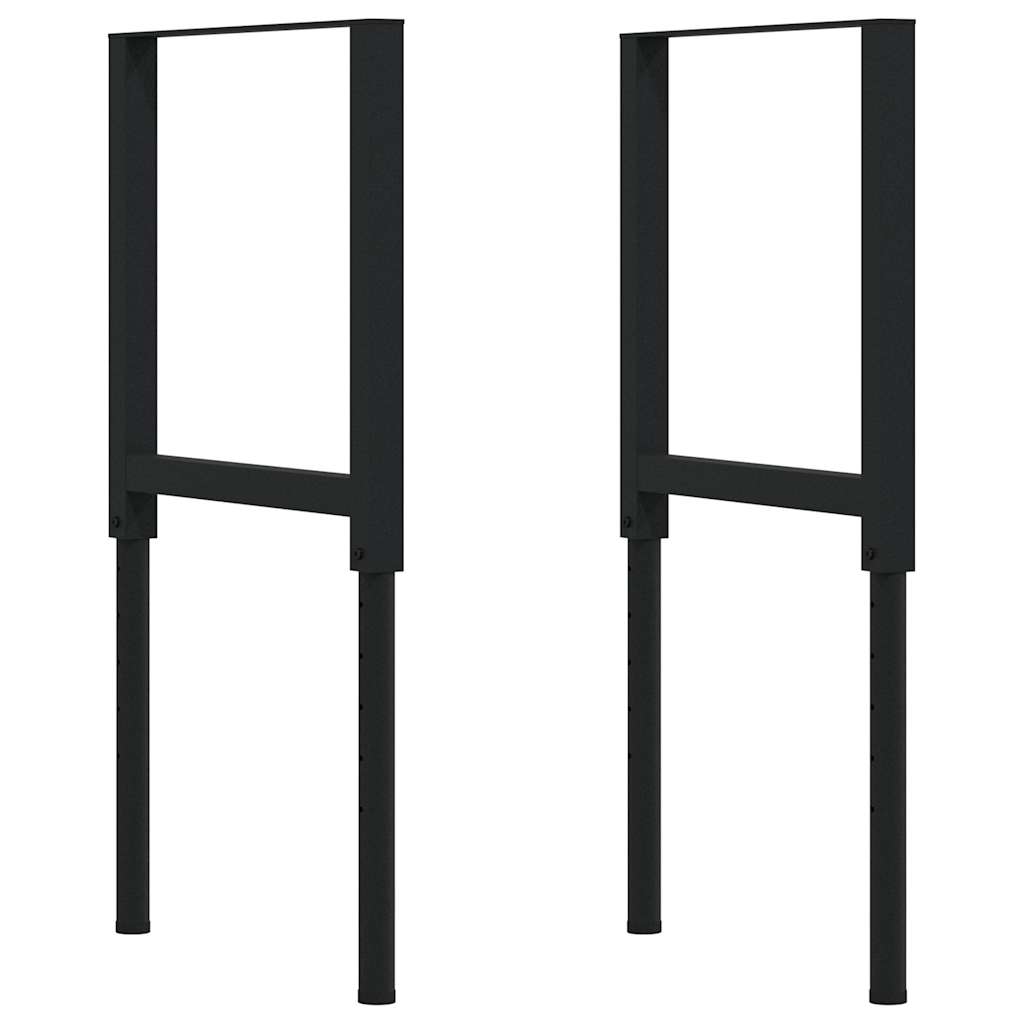 Banco da Lavoro 80x60x(71,5-98) cm Legno Massello Rovere 3309694