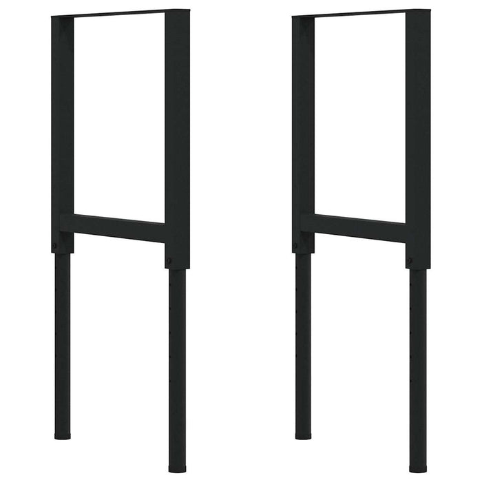 Banco da Lavoro 100x60x(71,5-98) cm Legno Massello Rovere