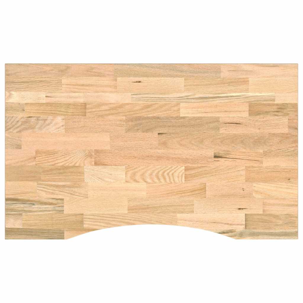 Banco da Lavoro 100x60x(71,5-98) cm Legno Massello Rovere