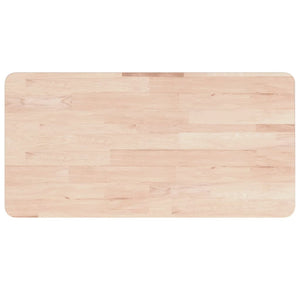 Banco Lavoro 100x60x(73-99,5) cm Legno di Rovere Rettangolare 3309701