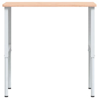 Banco da Lavoro 100x60x(71,5-98) cm Legno Faggio Rettangolare 3309704